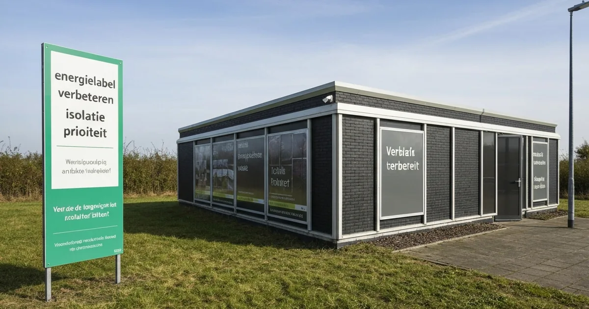 Energielabel verbeteren: welke isolatie heeft prioriteit?